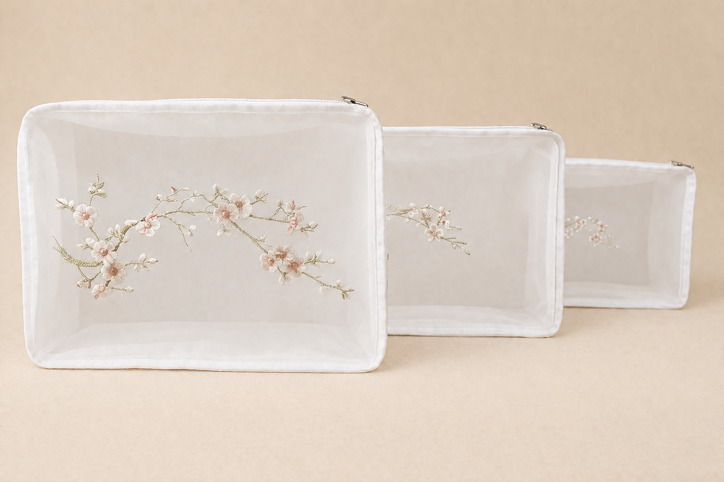 SET X3 ORGANIZADORES FLOR DE CEREZO