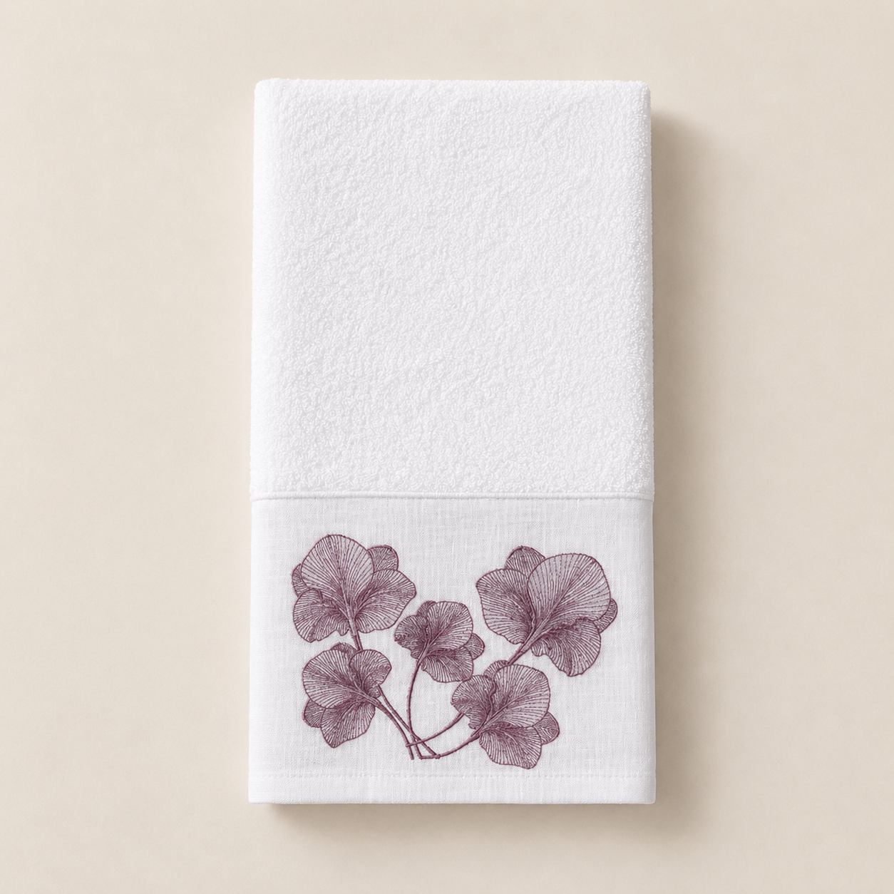 TOALLA ORQUÍDEA MALVA