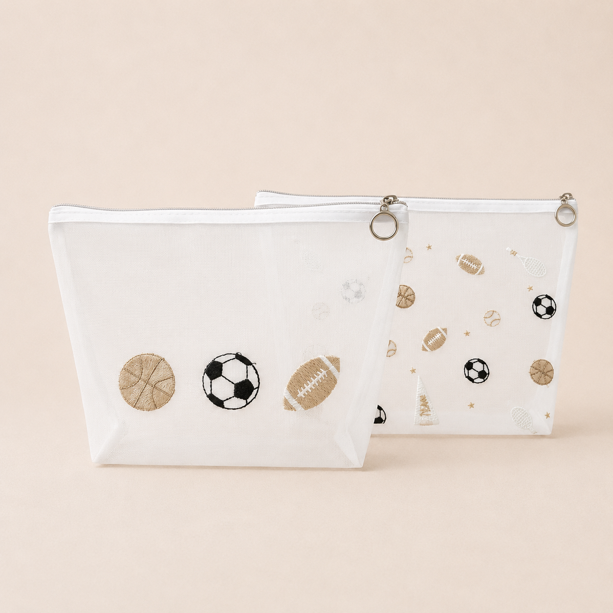 SET X 2 COSMETIQUERAS BALONES