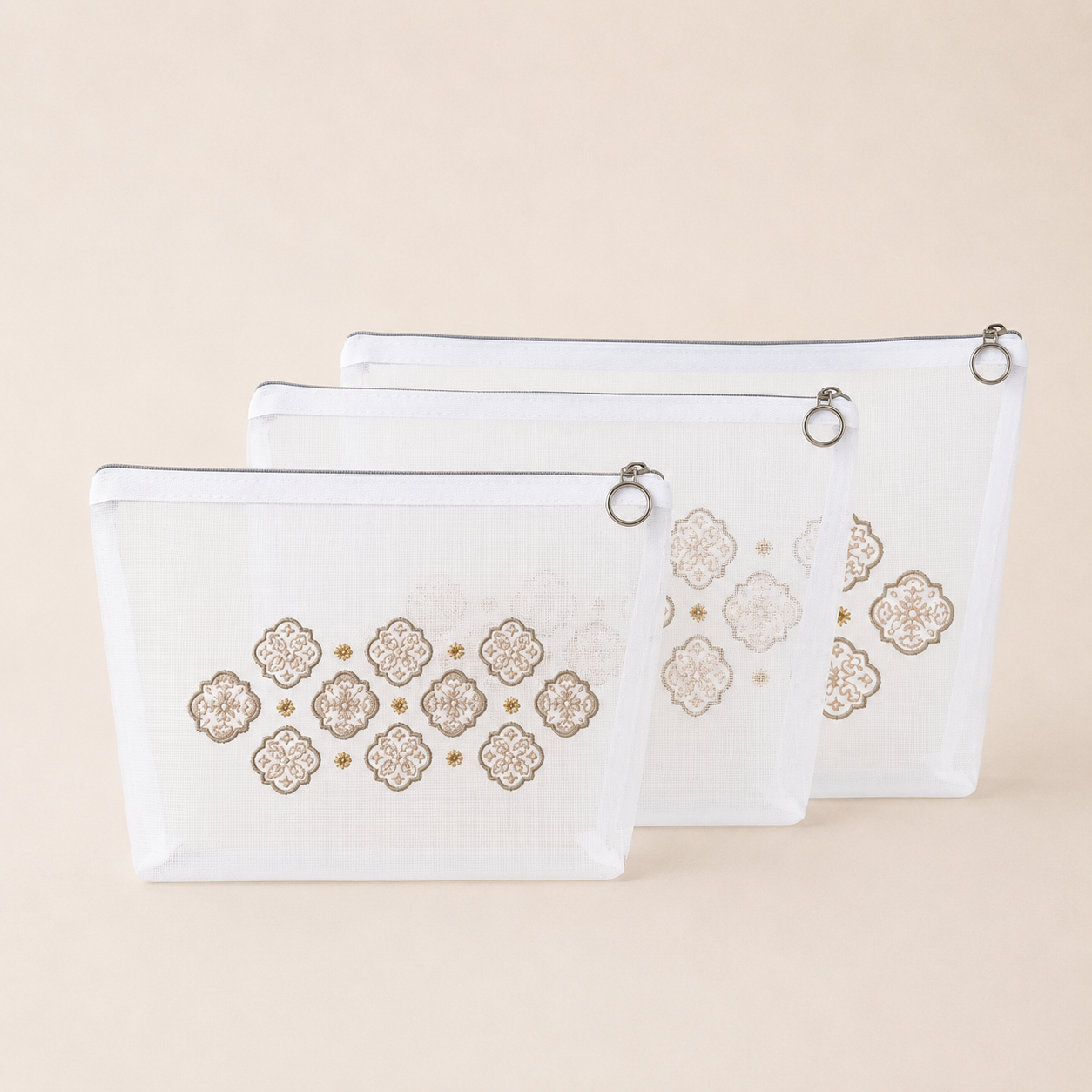 SET X 3 COSMETIQUERAS HINDÚ