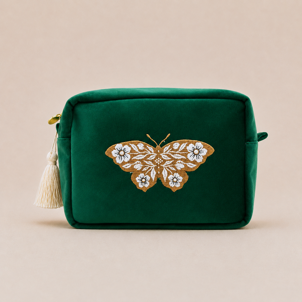 NECESER GRANDE MARIPOSA FLORES