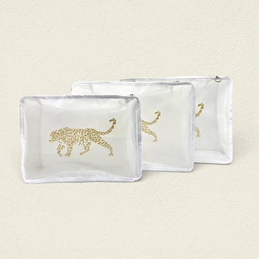 SET X3 ORGANIZADORES CHITA DORADA