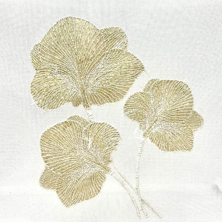 SET X 2 COSMETIQUERAS ORQUÍDEA DORADA