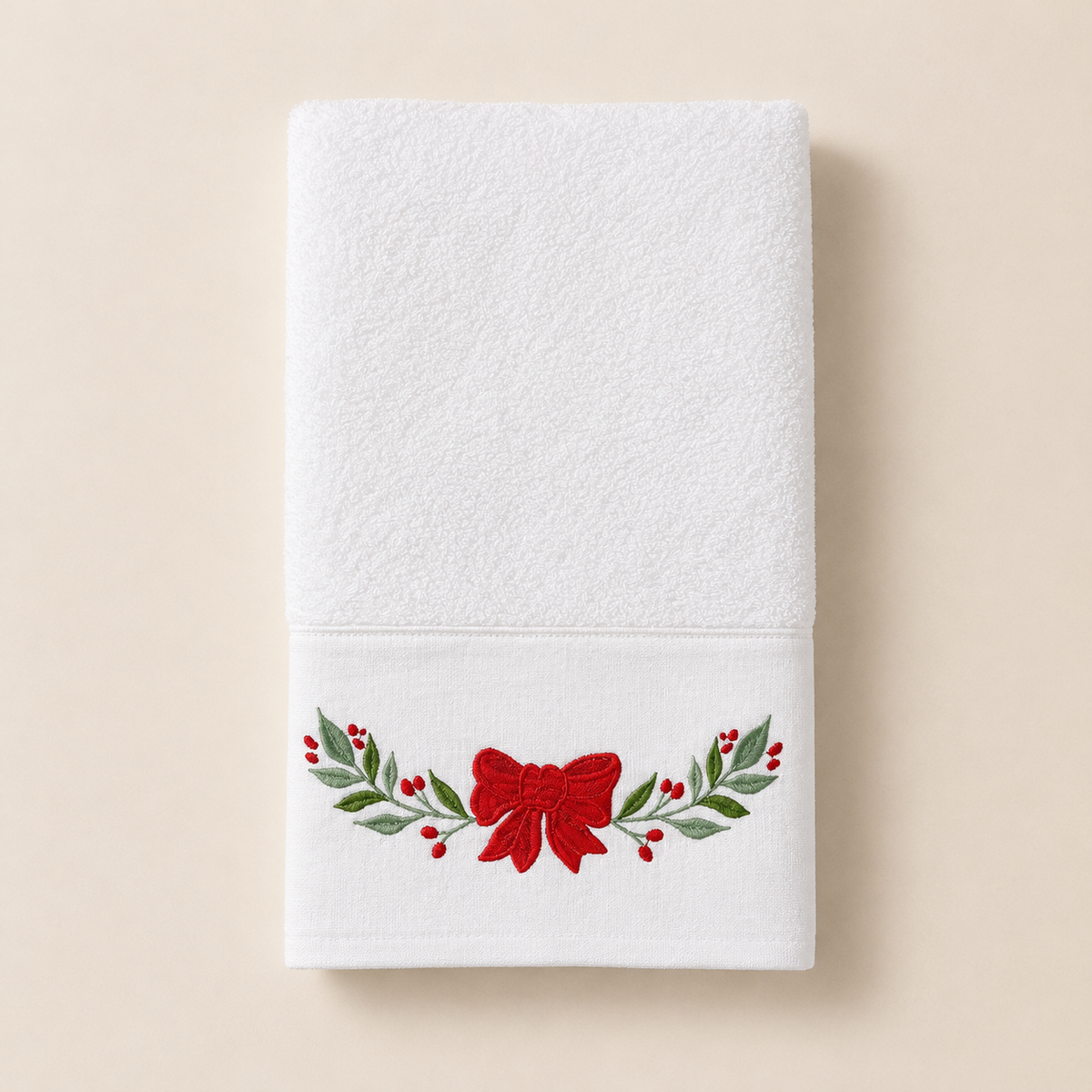 TOALLA LAZO DE NAVIDAD