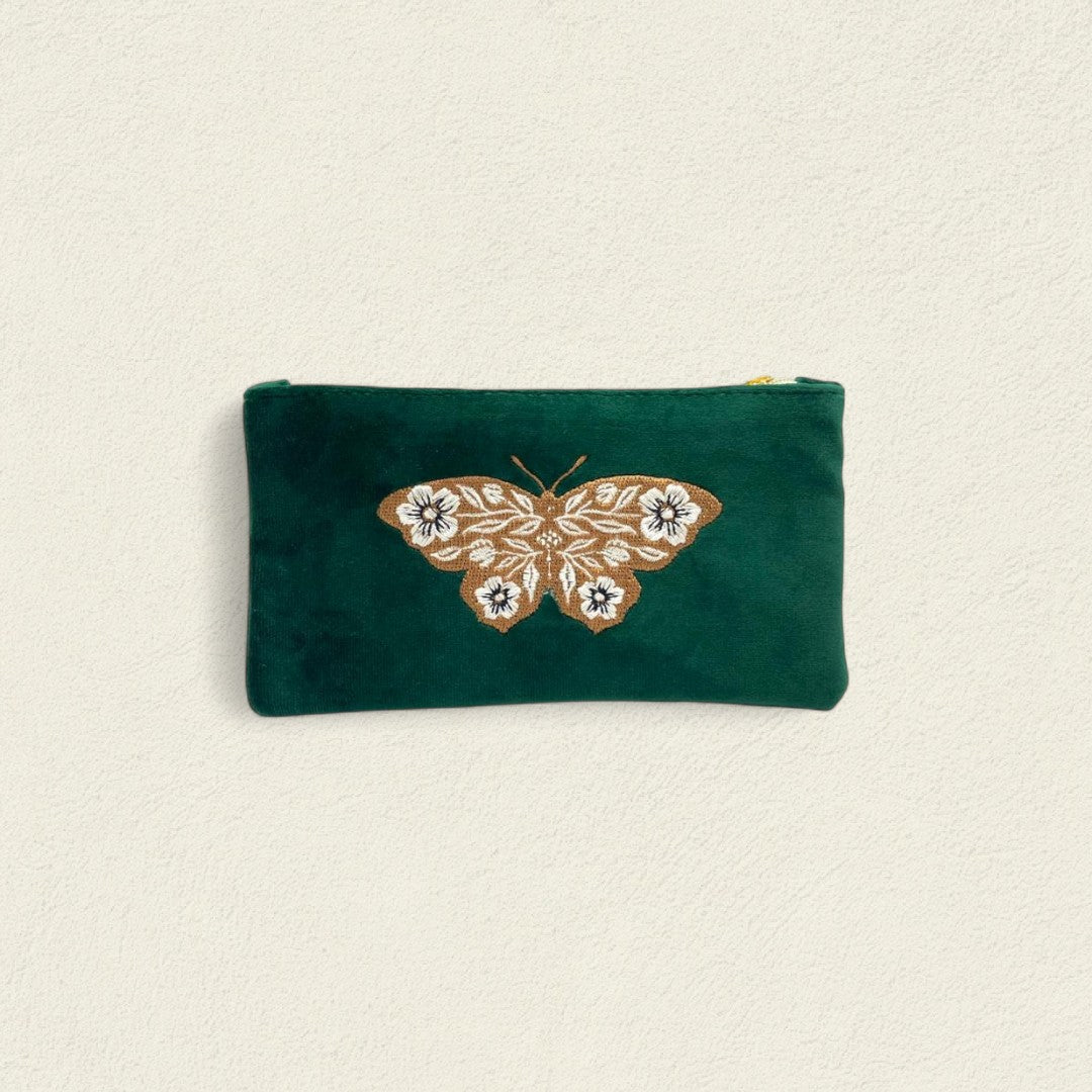 MARIPOSA EN VERDE ESMERALDA