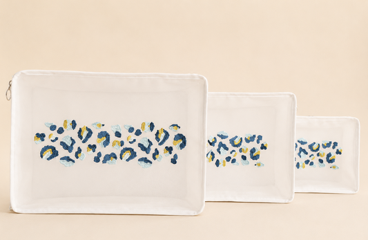 SET X3 ORGANIZADORES PRINT LEOPARDO