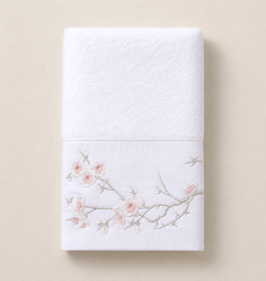 TOALLA FLOR CEREZO