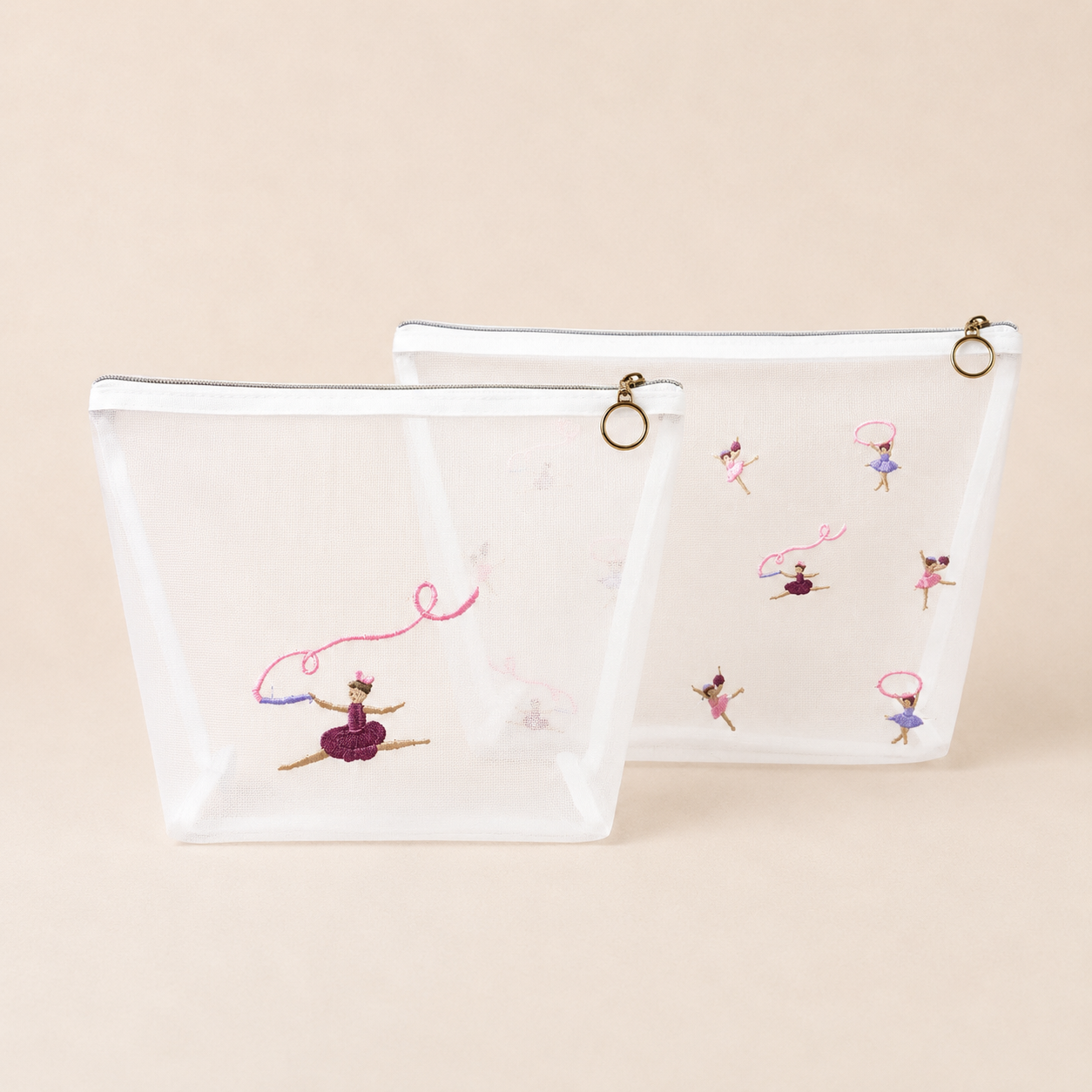 SET X 2 COSMETIQUERAS GIMNASTAS