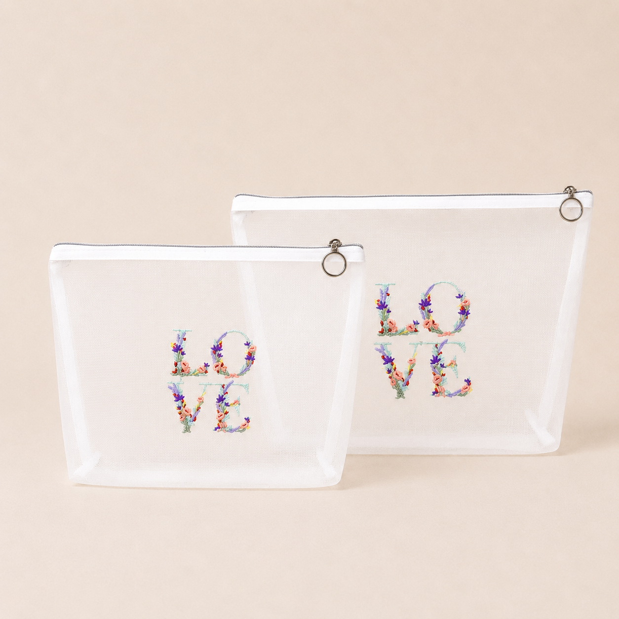 SET X 2 COSMETIQUERAS LOVE