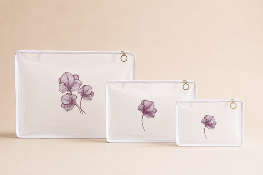 SET X3 ORGANIZADORES ORQUÍDEA MALVA