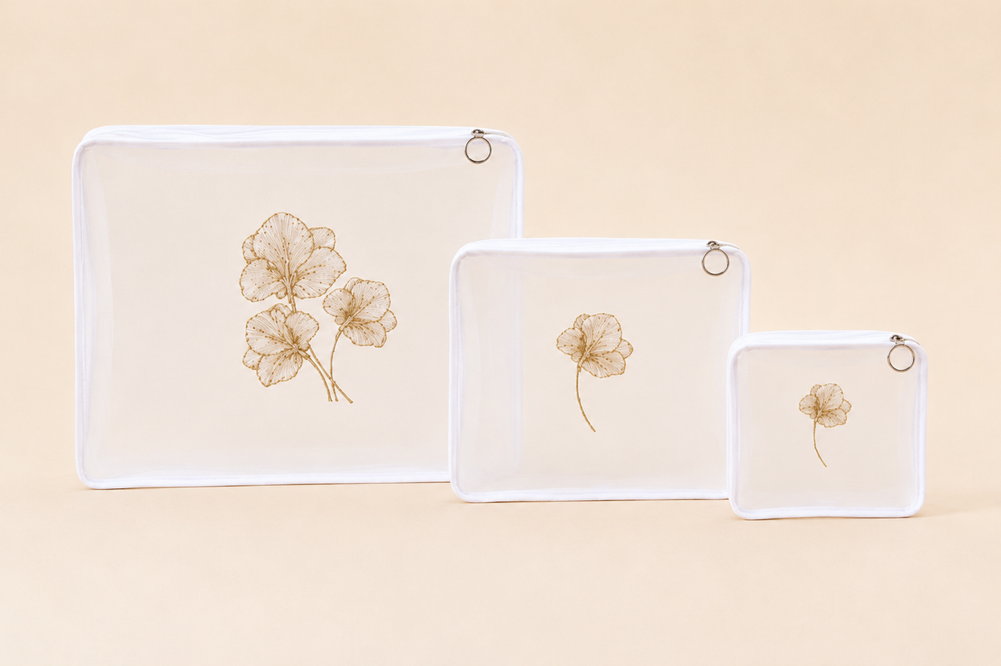 SET X3 ORGANIZADORES ORQUIDEA DORADA