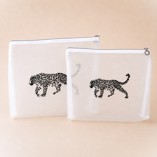 SET X 2 COSMETIQUERAS CHITA NEGRA