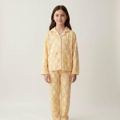 FLORES AMARILLAS MANGA LARGA