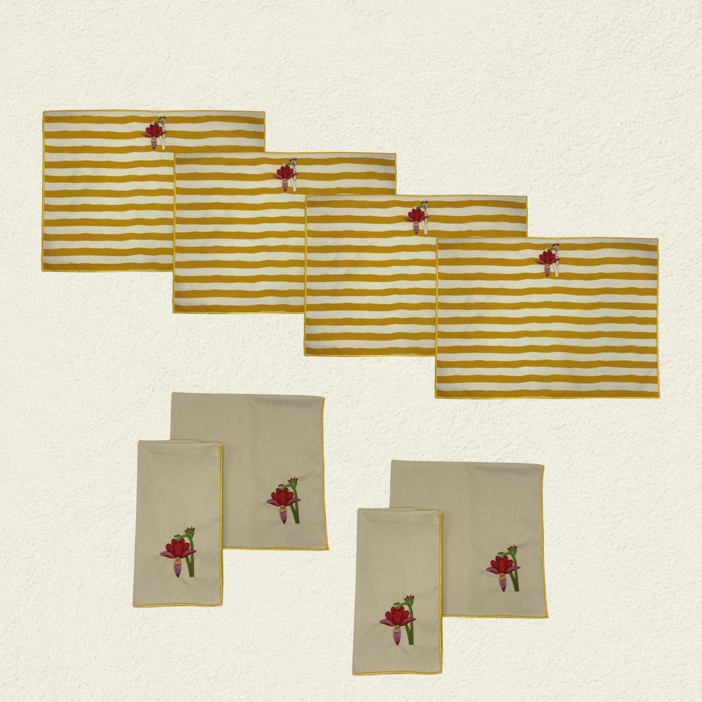 INDIVIDUALES FLOR DEL PLÁTANO