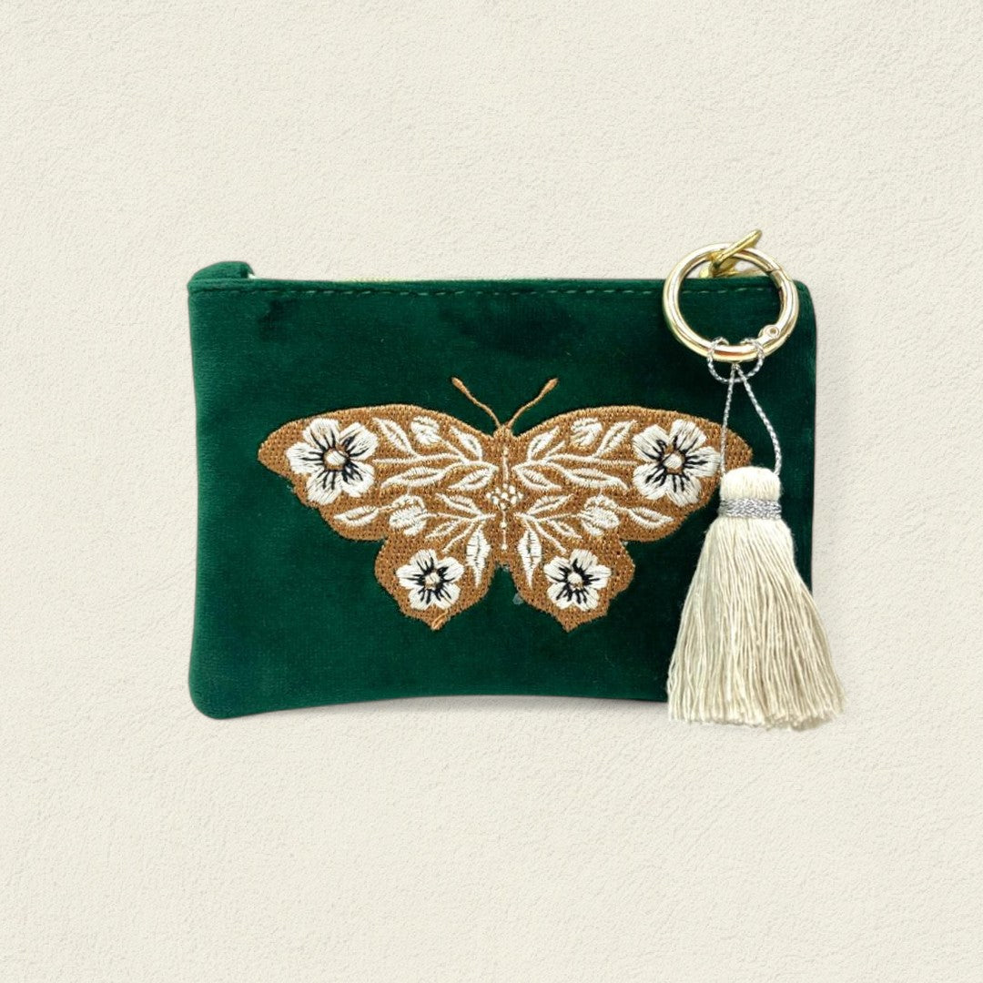 MARIPOSA EN VERDE OLIVIA