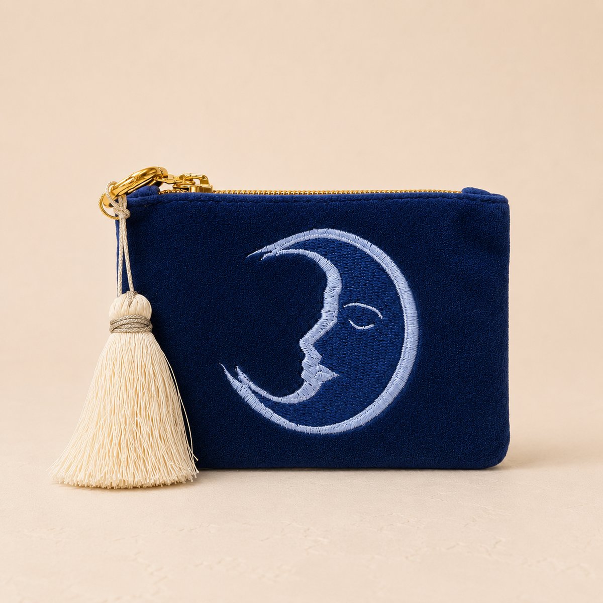 MONEDERO LUNA AZUL