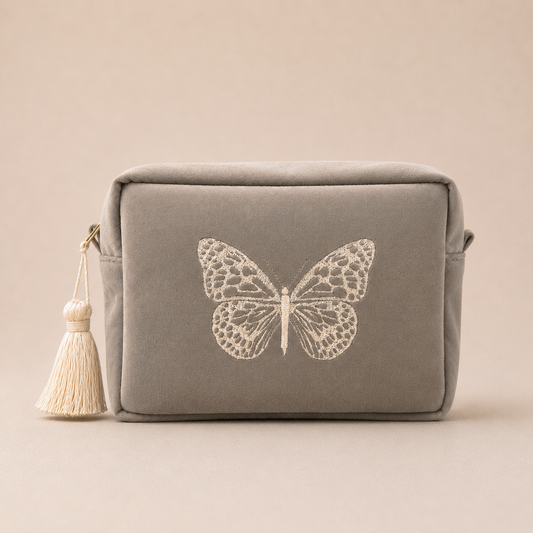 NECESER GRANDE MARIPOSA PLATA