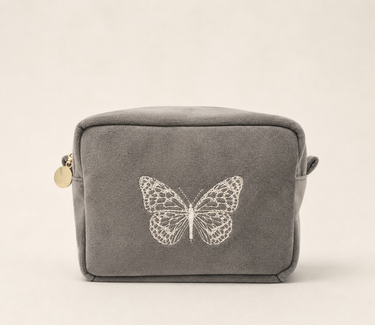 NECESER MEDIANO MARIPOSA PLATA