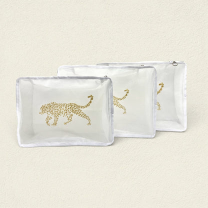 SET X3 ORGANIZADORES CHITA DORADA