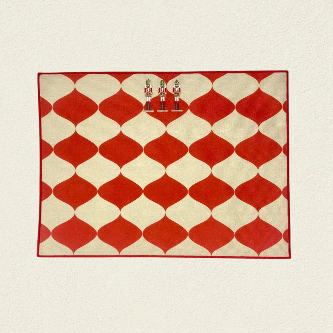 SET INDIVIDUALES SOLDADITOS DE NAVIDAD + SERVILLETAS SOLDADITOS ROJOS