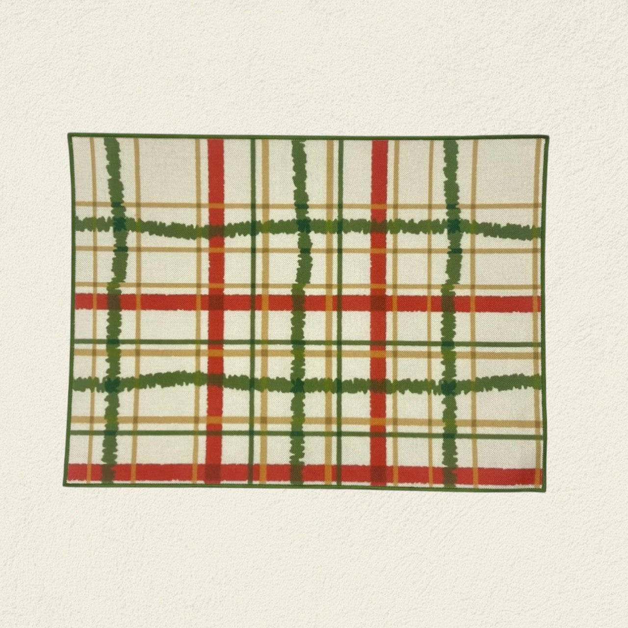 SET INDIVIDUALES CORONA DE NAVIDAD + SERVILLETAS CORONA