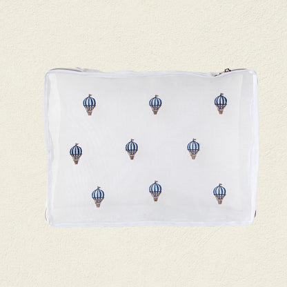 SET X3 ORGANIZADORES GLOBOS AZULES