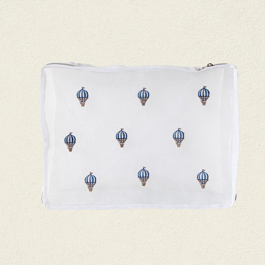 SET X3 ORGANIZADORES GLOBOS AZULES