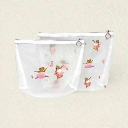 SET X 2 COSMETIQUERAS CAPIBARA BAILARINA