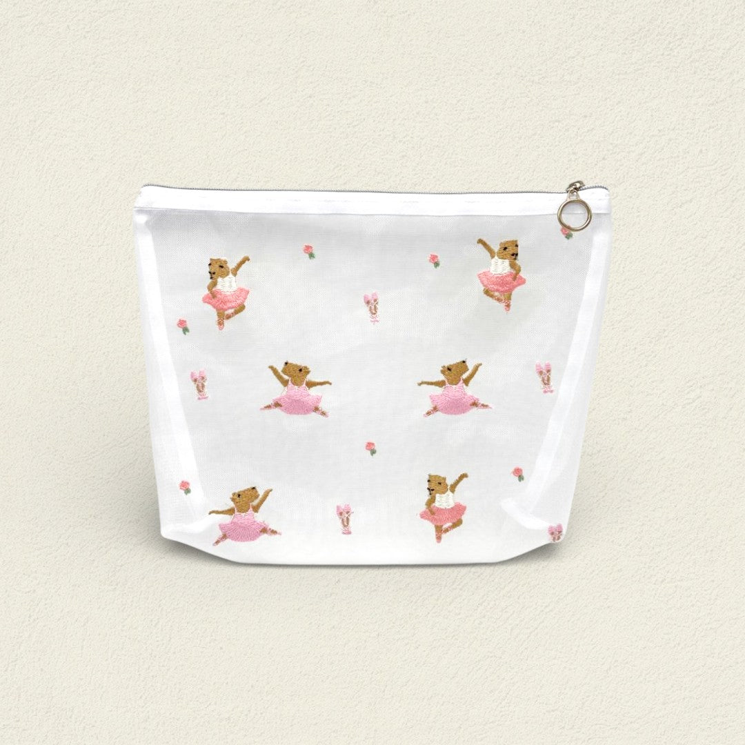 SET X 2 COSMETIQUERAS CAPIBARA BAILARINA