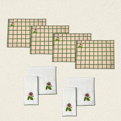 INDIVIDUALES FLOR DE MARACUYÁ