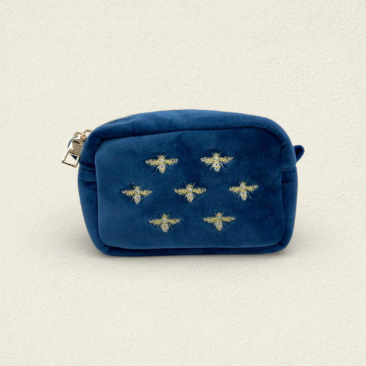 NECESER PETIT ABEJAS SOBRE AZUL PETRÓLEO