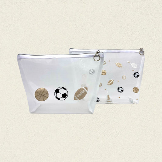 SET X 2 COSMETIQUERAS BALONES