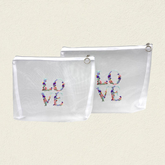 SET X 2 COSMETIQUERAS LOVE