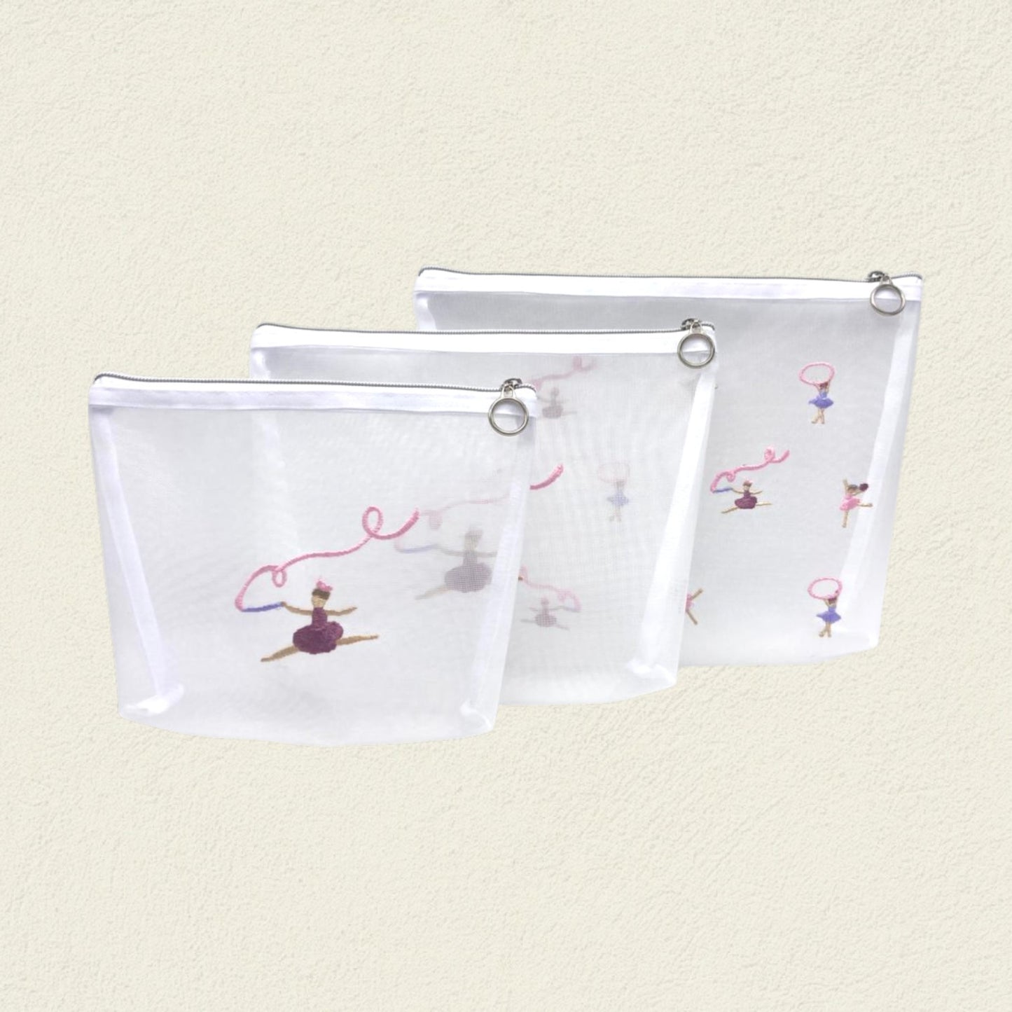 SET X 3 COSMETIQUERAS GIMNASTAS