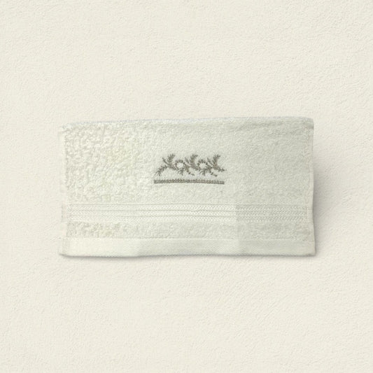 TOALLA FACIAL OLAS PLATA