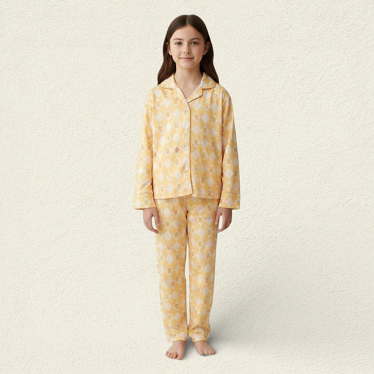 FLORES AMARILLAS - MANGA LARGA