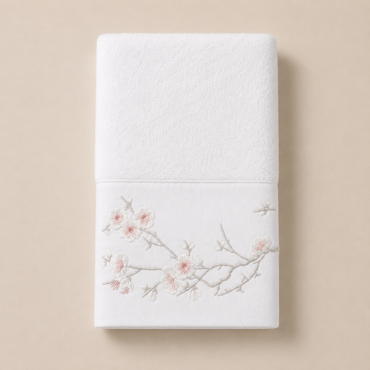 TOALLA FLOR CEREZO